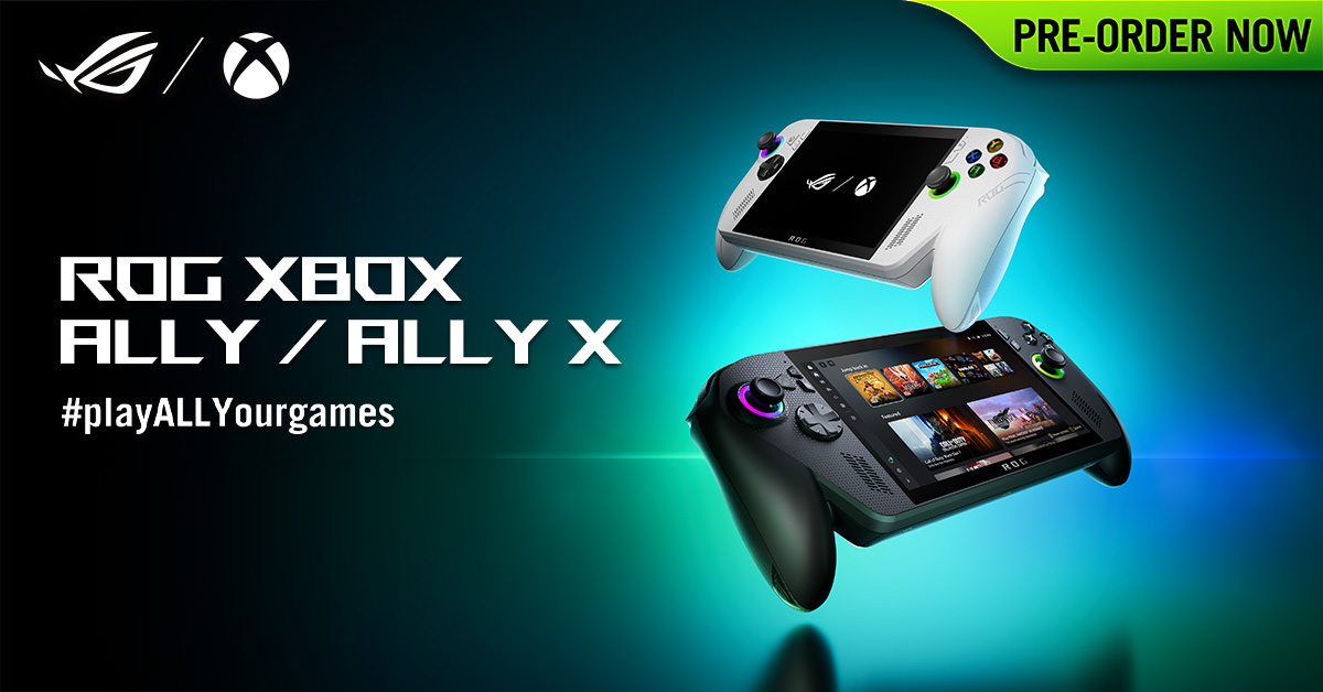 Consolele portabile ROG Xbox Ally și ROG Xbox Ally X au devenit disponibile la precomandă