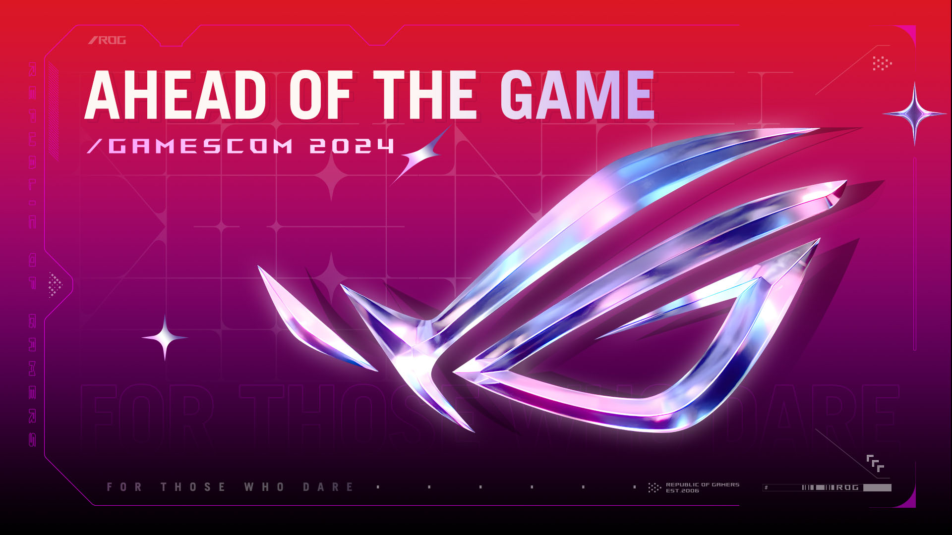 ASUS Republic of Gamers a prezentat un nou portofoliu de produse cu prilejul Gamescom 2024